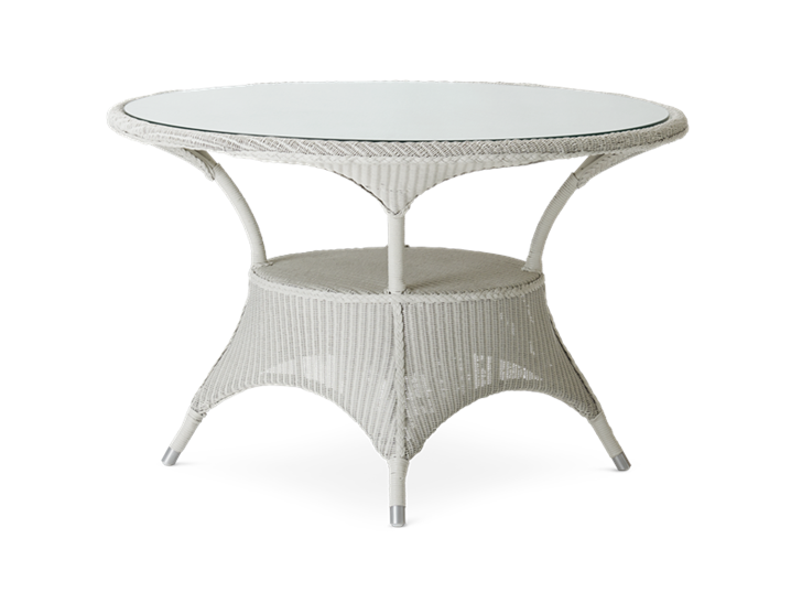 Chatto round four-seater table