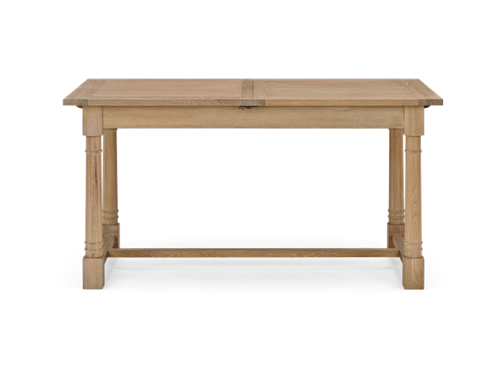 Edinburgh 150-240 Extending Table_Dark Vintage Oak_Front