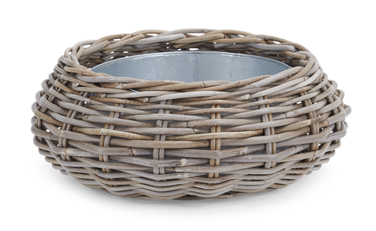 Littleton round Zinc Lined Basket