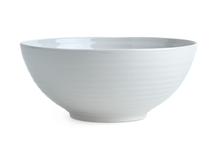 Lewes Serving Bowl Small Grey_Front
