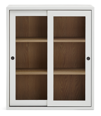 Chawton 105 Top Cabinet - Glazed - Snow