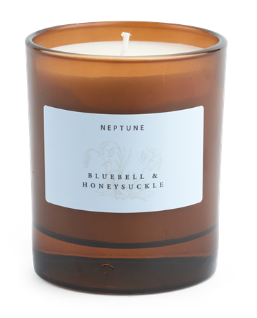 Bluebell and Honeysuckle Candle_Front