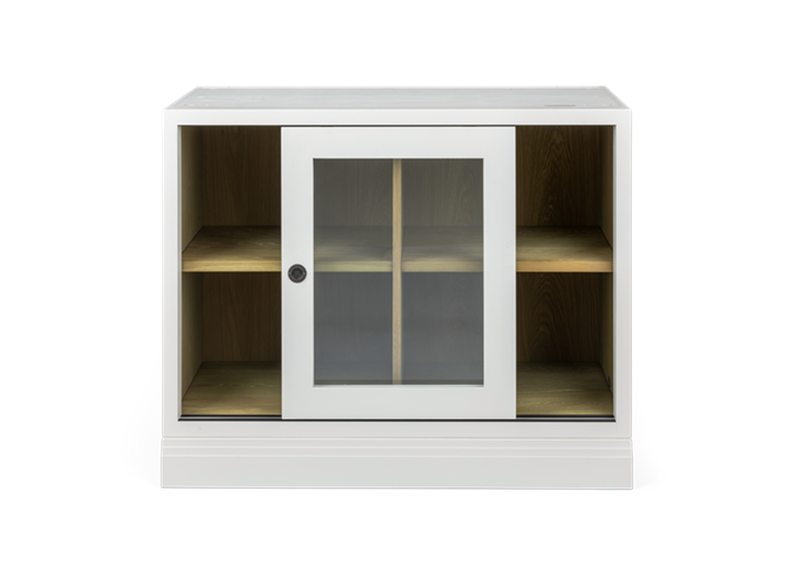 Chawton, 2 door base glazed doors, front, doors open copy