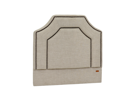 038 Eva Single Imogen Holkam Sand Headboard 3Q