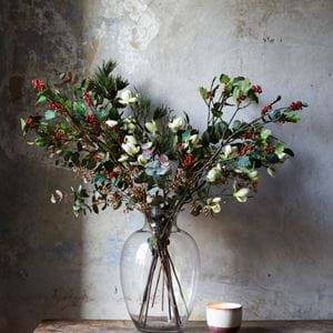 Holly and Magnolia Bouquet