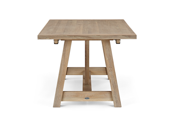 Arundel 184-274 Ext Table_Natural Oak_Side