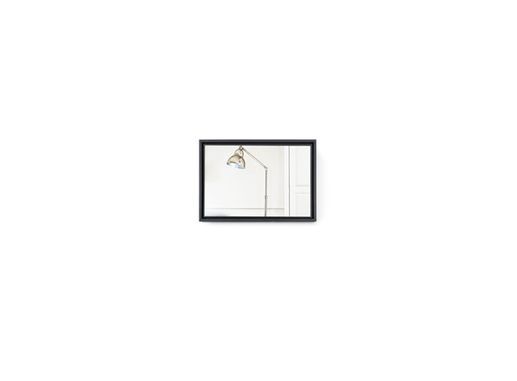 Carter 84 Rectangular Mirror - Black Steel 2 copy