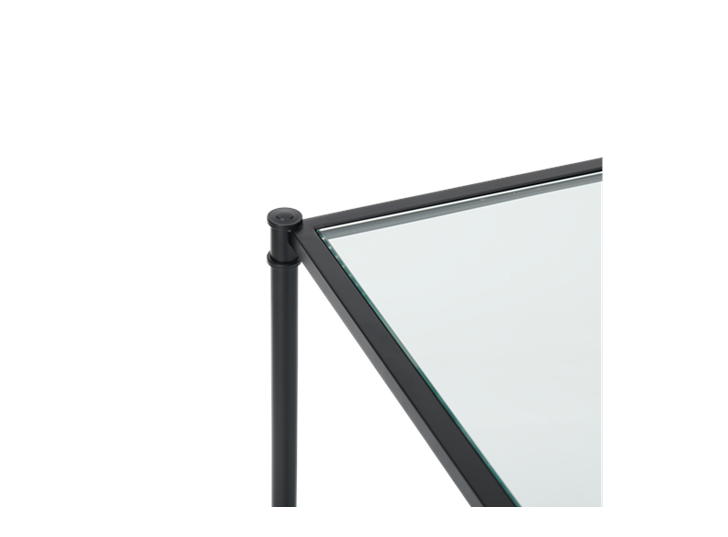 Coniston 120 Rectangular Console Table Black Bronze_Detail 4