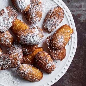 RECIPE 3 Orange and ginger madeleines