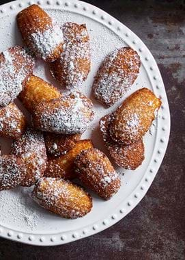 RECIPE 3 Orange and ginger madeleines