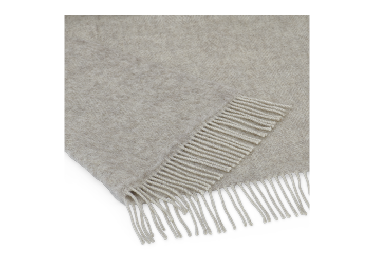 Melford Throw Grey_Thickness Detail