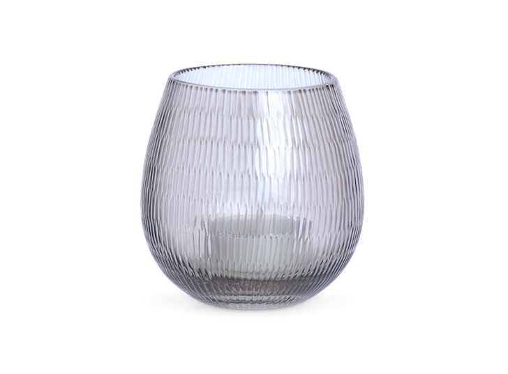 Neve Tealight Holders, Set of 3 - Grey 2
