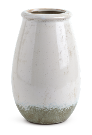 Whitton Small Vase Snow_Front 1