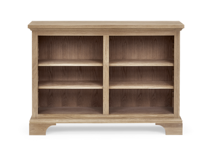 Henley 4ft Wine Rack Book Case Oak Front