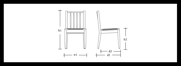 Wycombe Dining Chair_Dims