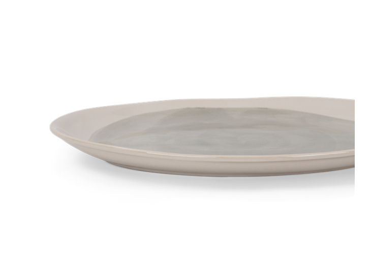 Lulworth serving platter medium, rim copy