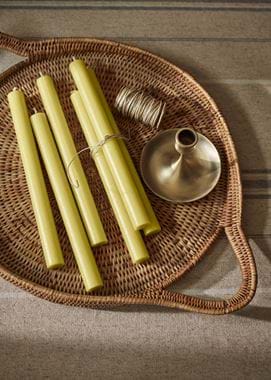 COLERIDGE DINNER CANDLE_QUINCE