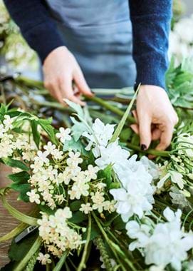 Hannah Redman Spring Flower Arranging Delphinium