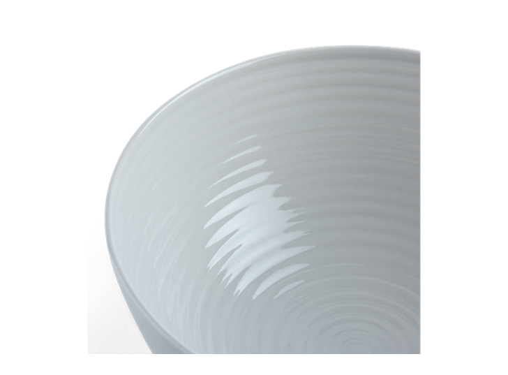 Lewes Serving Bowl Large Grey_Detail