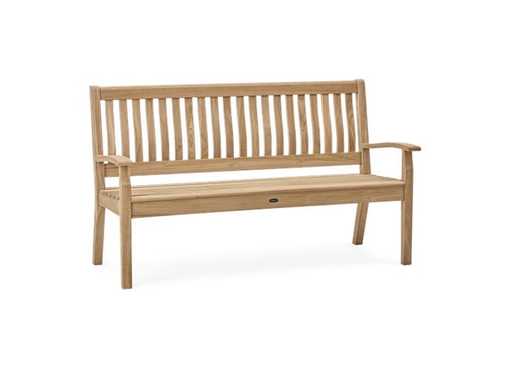 Canterbury 5ft Wave Back bench