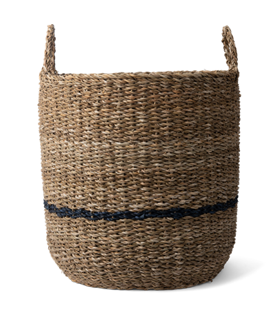 Redford log basket, large, front