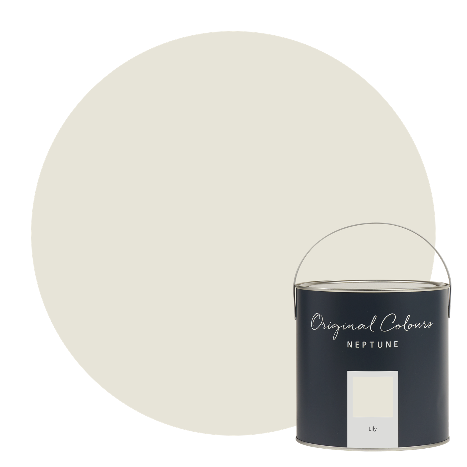 Matt Emulsion 2.5L Paint, Lily Neptune