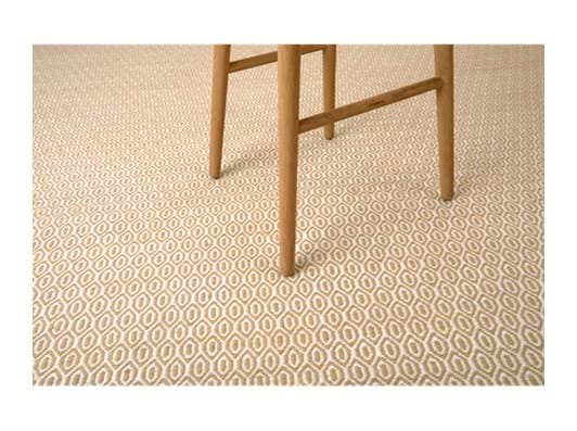 Alderbury geometric rug 200x300_saffron_detail 1