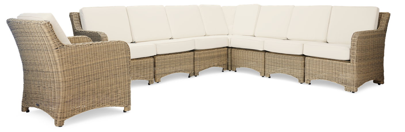 Compton Modular 8 Seater Corner Sofa Set
