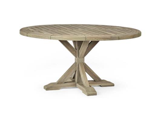 Harmondsworth 6-seater Round Table_Garden Furniture