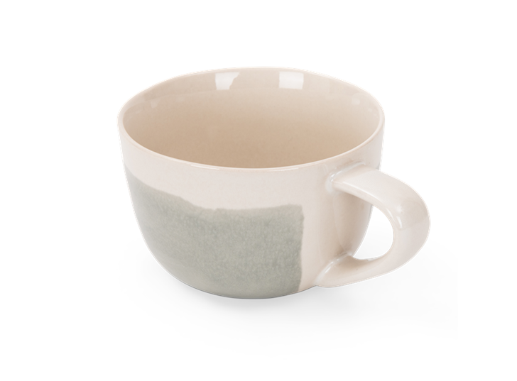 Lulworth large mug 480ml, off white, rim copy