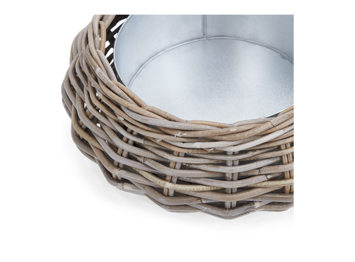 Littleton round Zinc Lined Basket