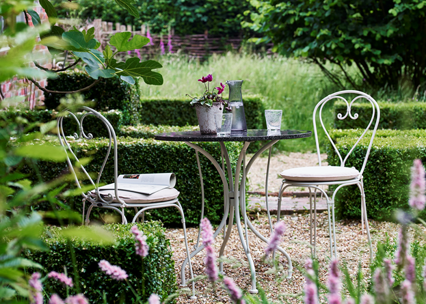 Boscombe Dining Set in Cobble_Garden Furniture_Tea for Two