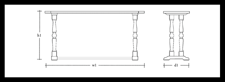 Turnberry Console Table_160