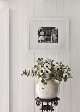 Haybrook round pot with print