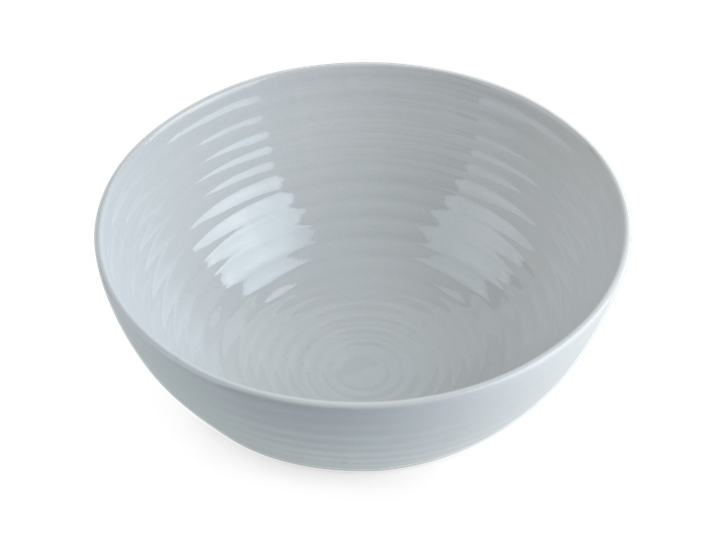 Lewes Serving Bowl Small Grey_Top