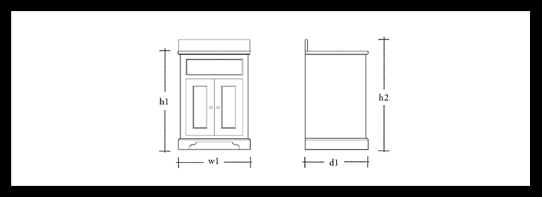 Chichester Undermount Washstand