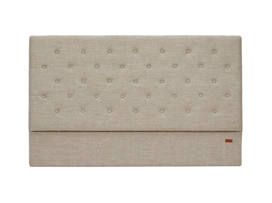 022 Charlotte King Imogen Holkam Sand Headboard Front