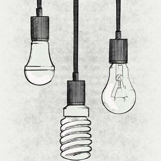 Types of light bulbs_Illustration