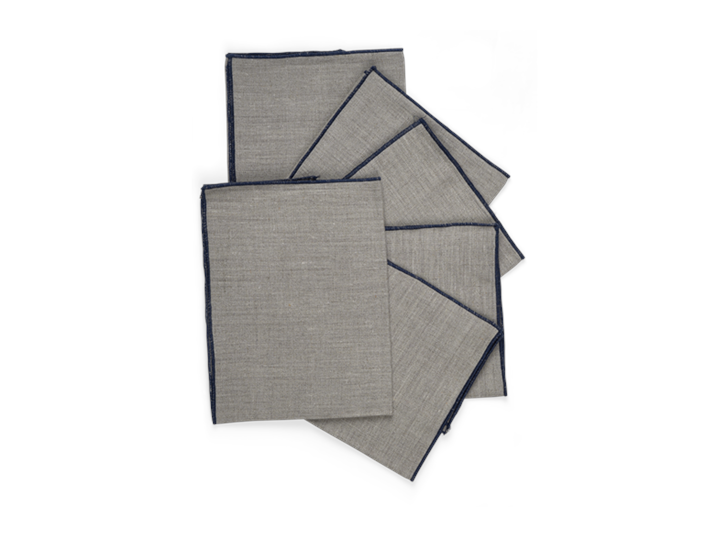 Lucien Natural Napkins Set of 6_Stack