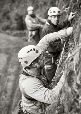 Neil Heritage climb