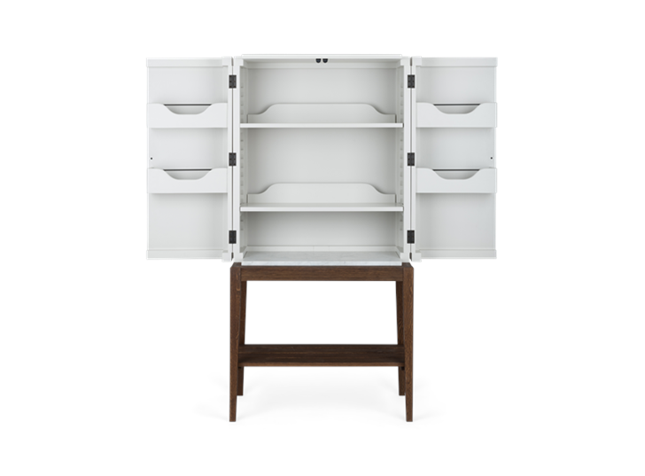 Ardingly, front, with shelf _ marble, wide open copy