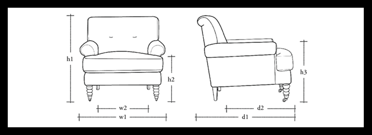 George_Armchair_Dims