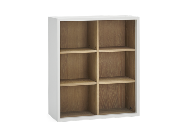 Chawton 105 Top Cabinet - Open - Snow