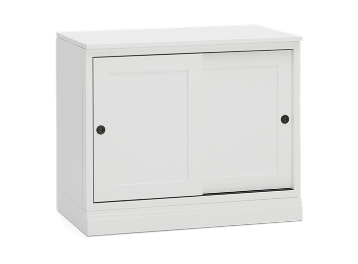 Chawton 3ft 2 Door Sideboard - Snow