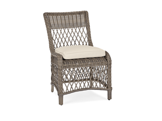 Harrington Dining Chair with Oatmeal Cushion_Garden
