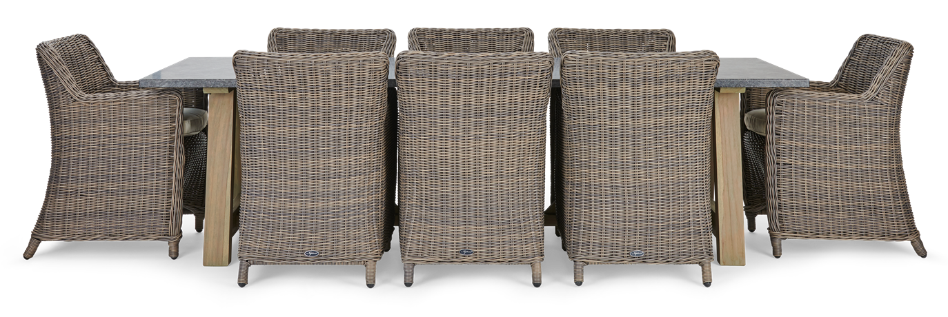 Stanway Bluestone and Stanway Dining chair set