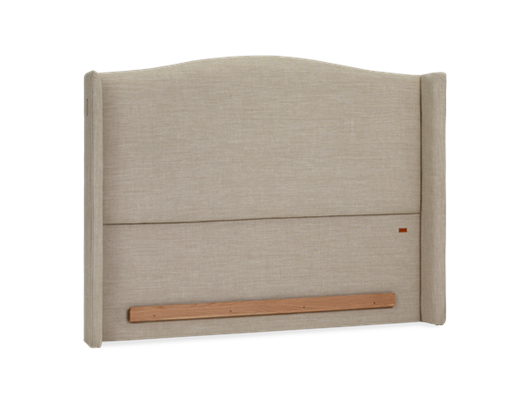047 Charlie Super King Imogen Holkam Sand Headboard 3Q