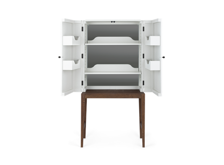 Ardingly, front, with mirror, no lower shelf