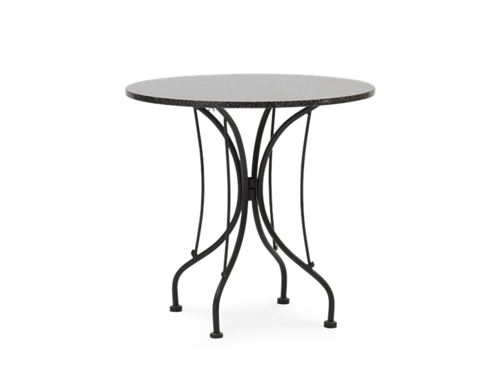 Boscombe Bistro Table 2 Seater Table Black & Granite