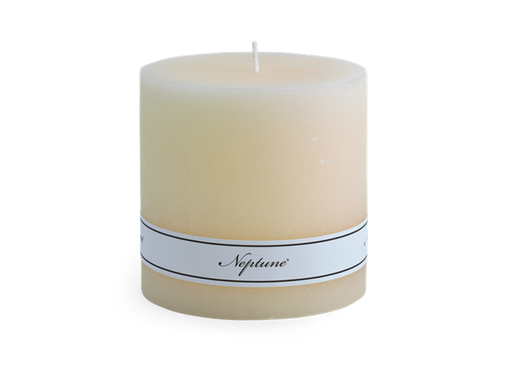 Blyton Calico 10x10 Pillar Candle